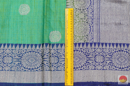 Handwoven Banarasi Silk Saree - Matka Silk - PM 55 - Archives - Banarasi Silk - Panjavarnam