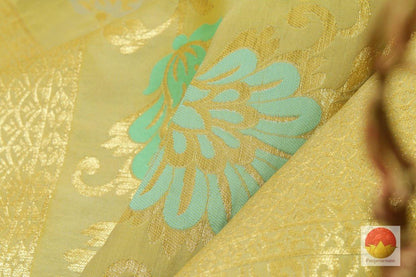 Handwoven Banarasi Silk Saree - PB 116 - Archives - Banarasi Silk - Panjavarnam