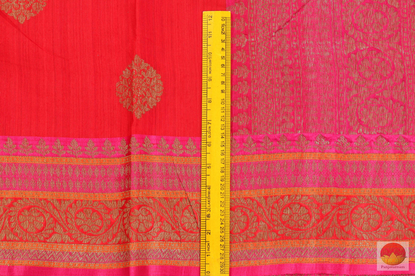 Handwoven Banarasi Silk Saree - PM 53 Archives - Banarasi Silk - Panjavarnam