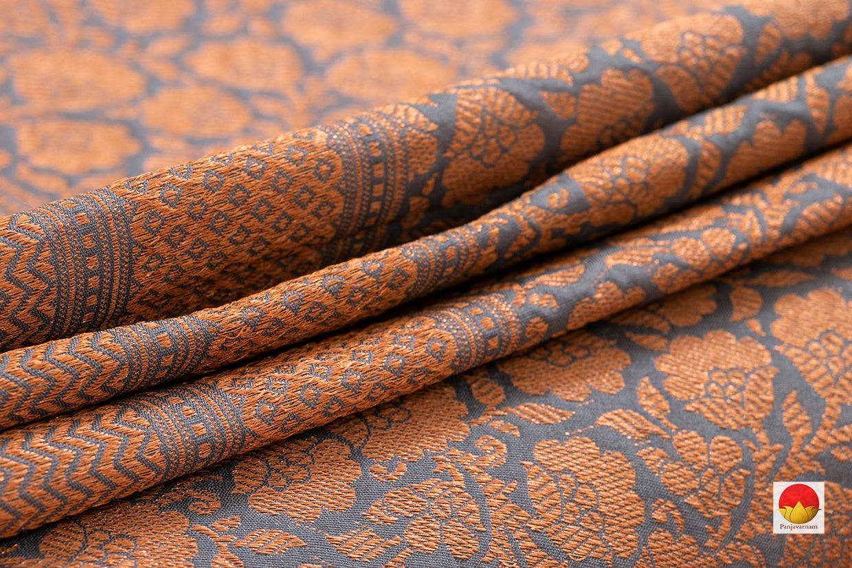 Handwoven Banarasi Silk Saree - Pure Silk - PB 269 - Banarasi Silk - Panjavarnam