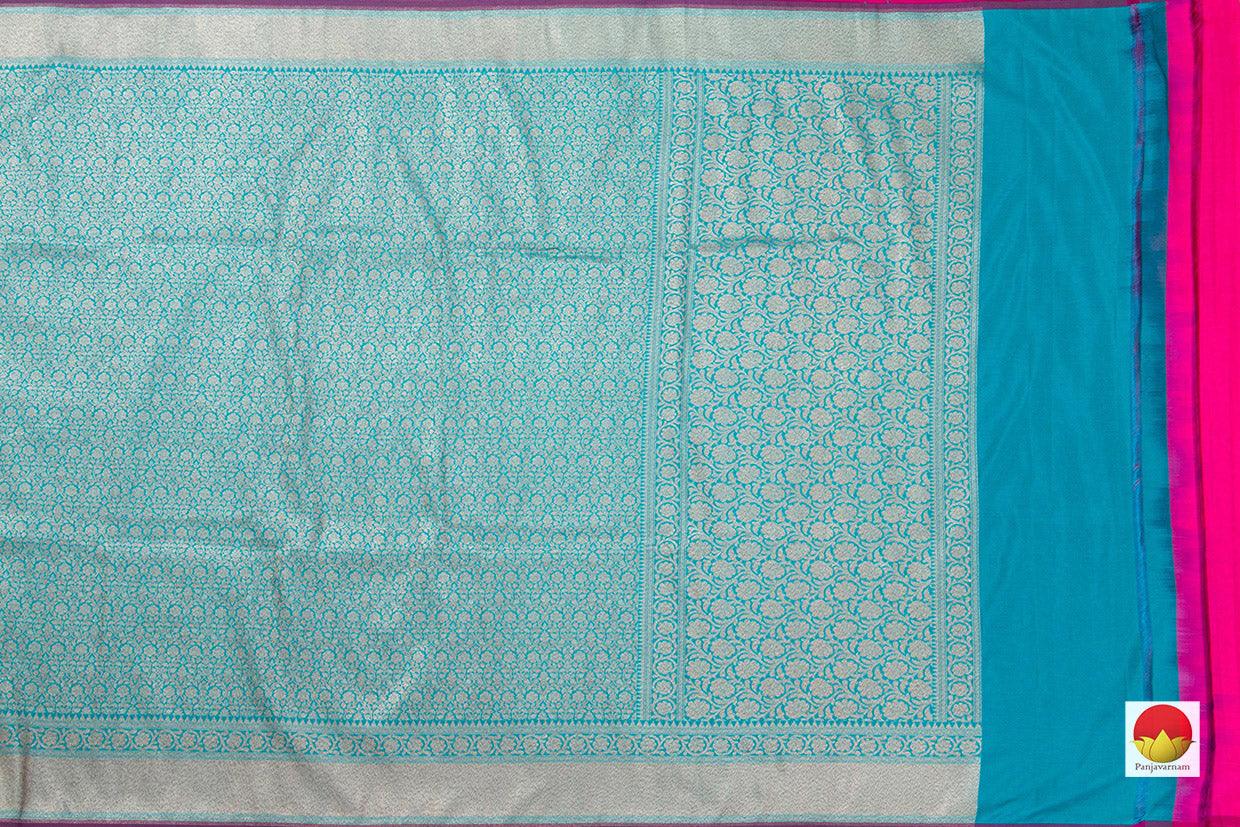 Handwoven Banarasi Silk Saree - Pure Silk - PB 270 - Banarasi Silk - Panjavarnam