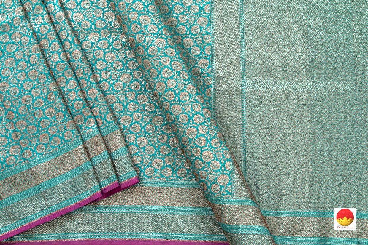Handwoven Banarasi Silk Saree - Pure Silk - PB 273 - Banarasi Silk - Panjavarnam