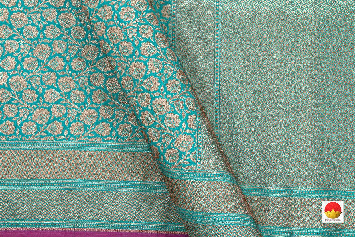 Handwoven Banarasi Silk Saree - Pure Silk - PB 273 - Banarasi Silk - Panjavarnam