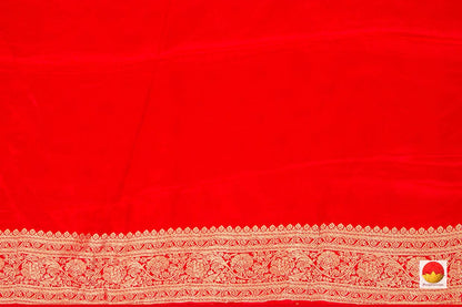 Handwoven Banarasi Silk Saree - Pure Silk - PB 281 - Banarasi Silk - Panjavarnam