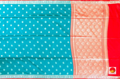 Handwoven Banarasi Silk Saree - Pure Silk - PB 285 - Banarasi Silk - Panjavarnam