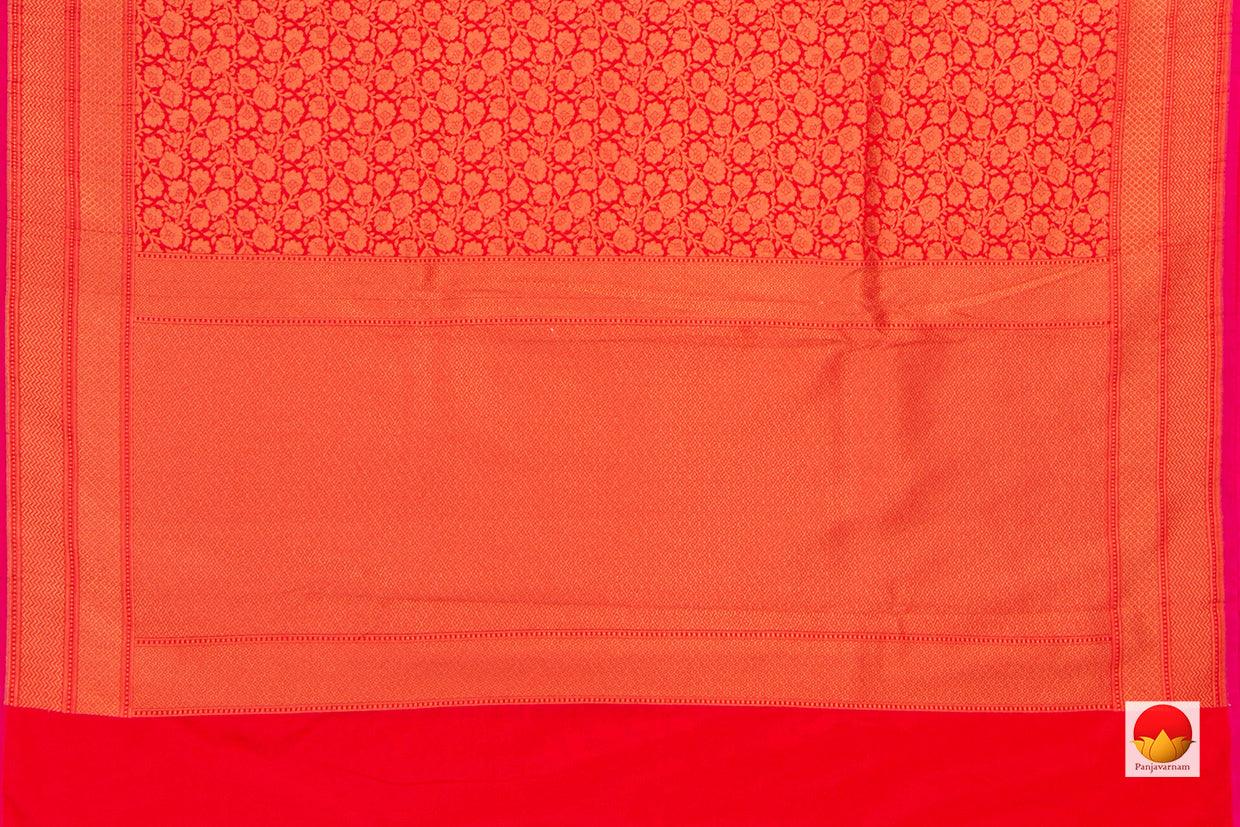 Handwoven Banarasi Silk Saree - Pure Silk - PB 289 - Banarasi Silk - Panjavarnam
