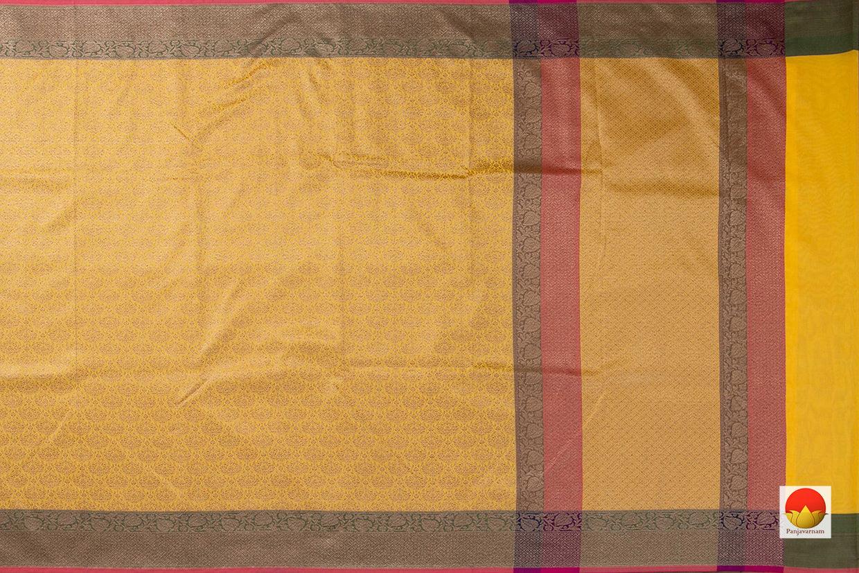 Handwoven Banarasi Silk Saree - Pure Silk - PB 299 - Banarasi Silk - Panjavarnam