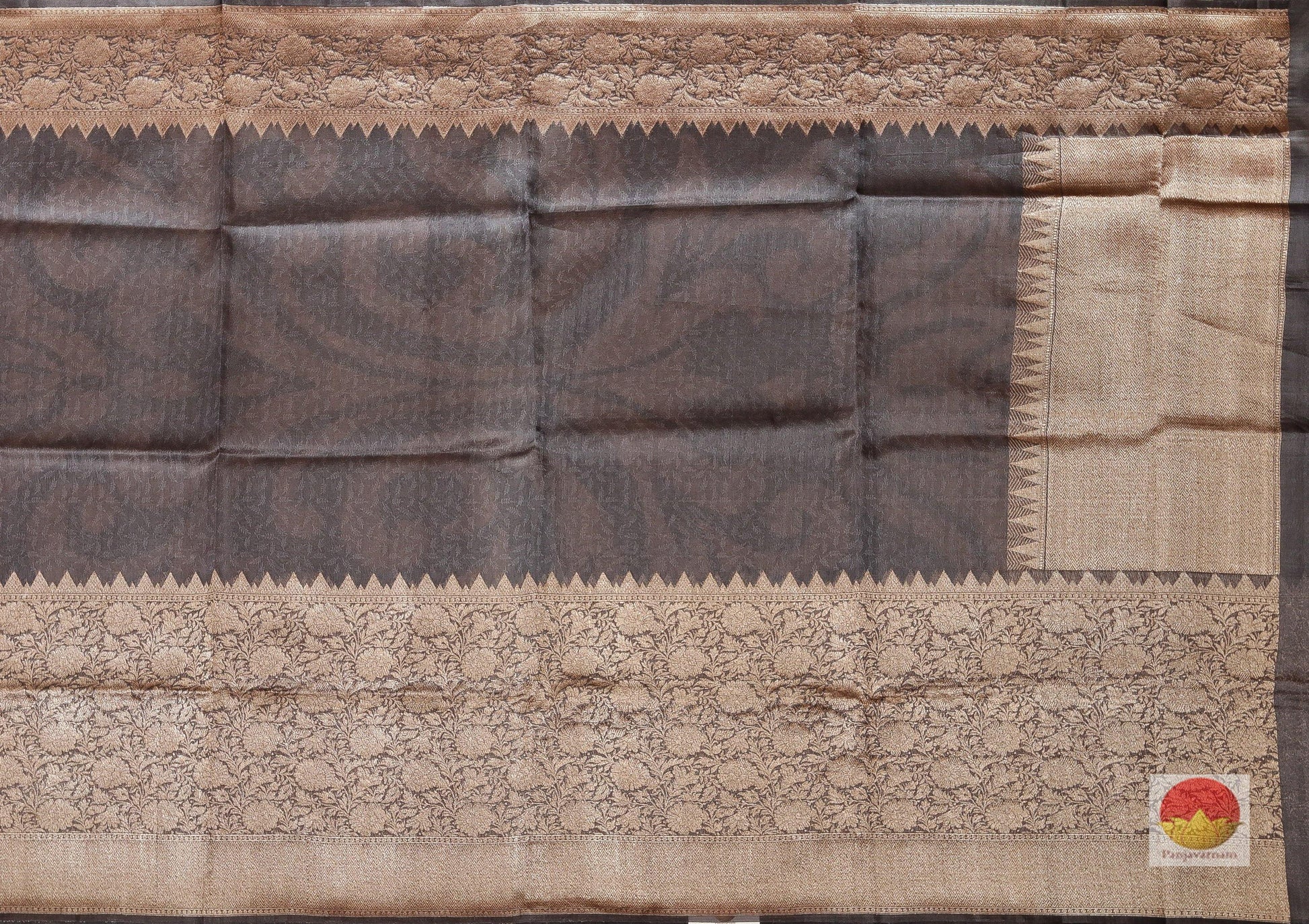 Handwoven Banarasi Silk Saree - Pure Silk - PBK 93 Archives - Banarasi Silk - Panjavarnam