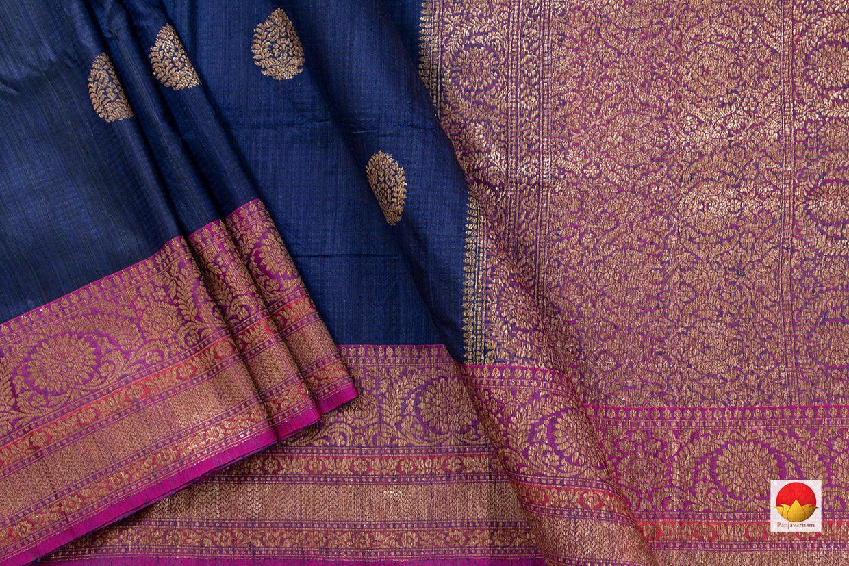 Handwoven Banarasi Silk Saree - Pure Silk - PM 276 - Banarasi Silk - Panjavarnam