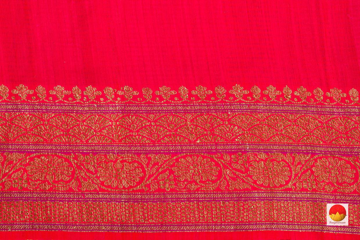 Handwoven Banarasi Silk Saree - Pure Silk - PM 288 - Banarasi Silk - Panjavarnam