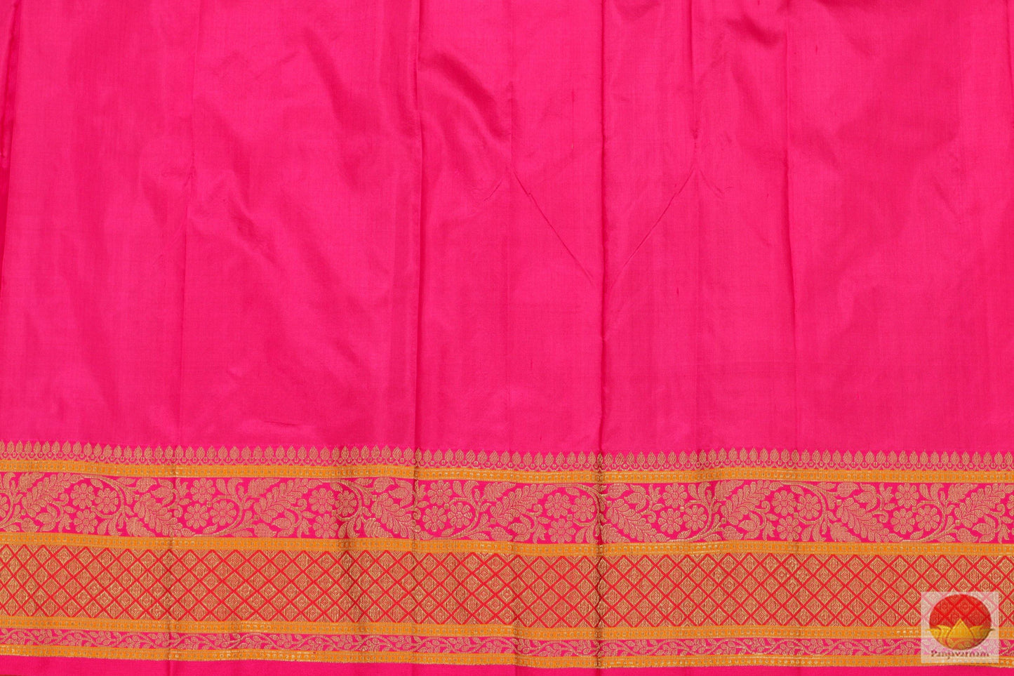Handwoven Banarasi Silk Saree - Pure Silk - PM 52 - Archives - Banarasi Silk - Panjavarnam