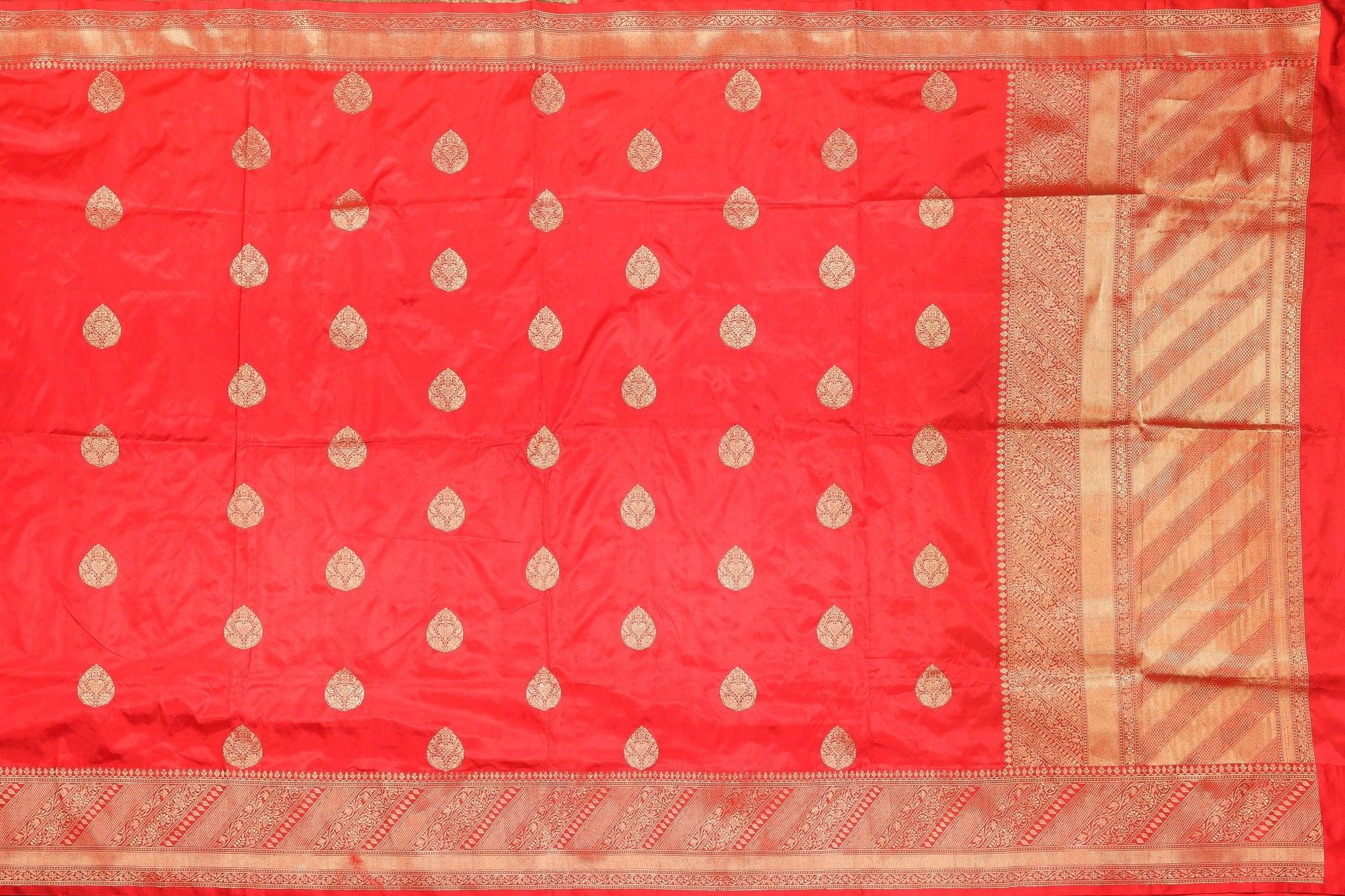 Handwoven Banarasi Silk Saree - Soft Silk - PM 06 - Banarasi Silk - Panjavarnam