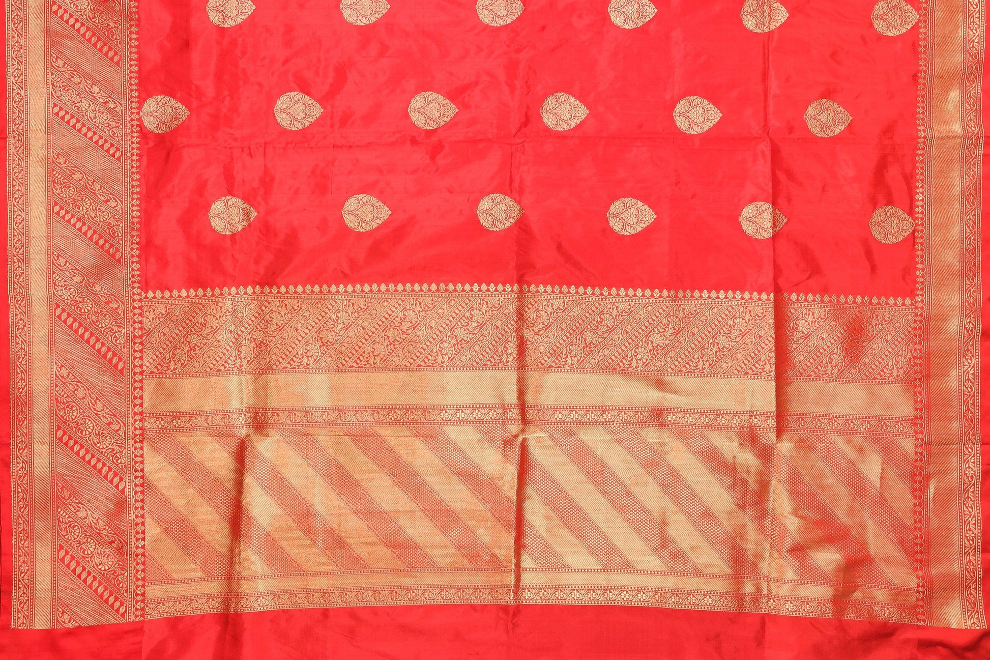 Handwoven Banarasi Silk Saree - Soft Silk - PM 06 - Banarasi Silk - Panjavarnam PM 06