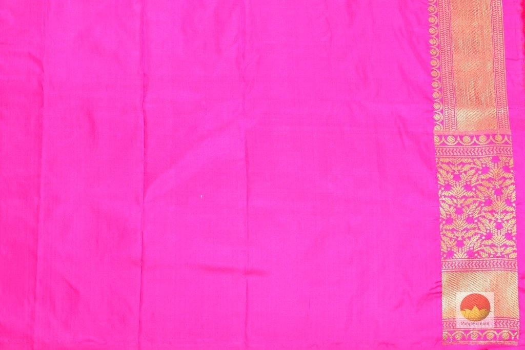 Handwoven Banarasi Silk Saree - Soft Silk - PM 08 - Banarasi Silk - Panjavarnam