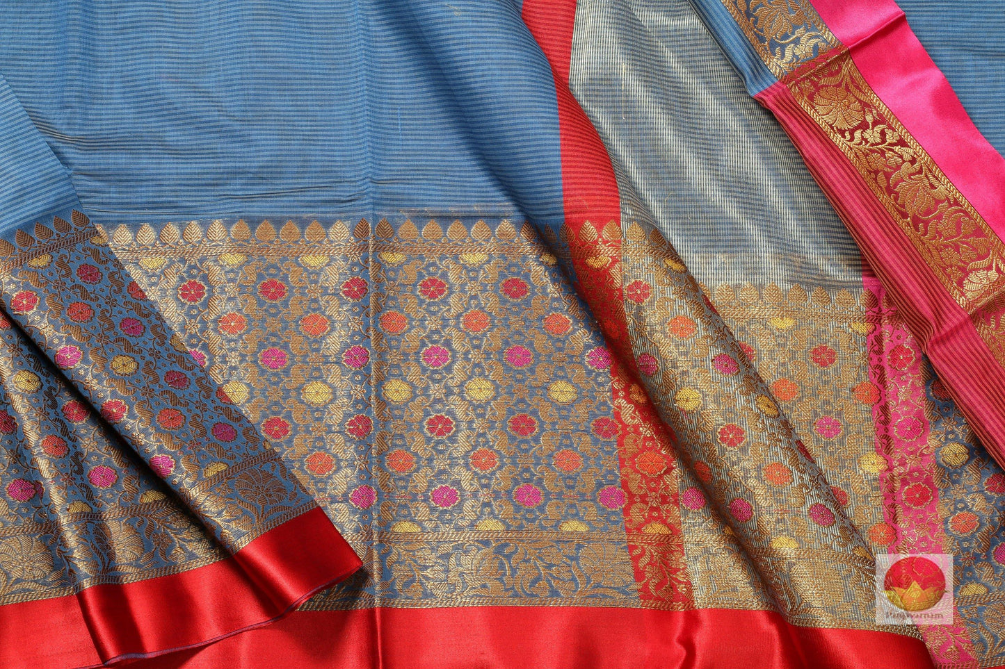Handwoven Banarasi Soft Silk Cotton Saree - PSC 300 - Archives - Silk Cotton - Panjavarnam