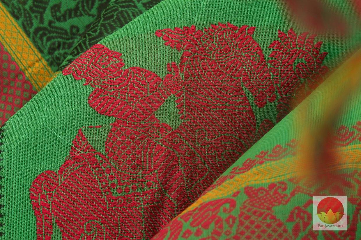 Handwoven Cotton Saree - KC 202 - Archives - Cotton Saree - Panjavarnam