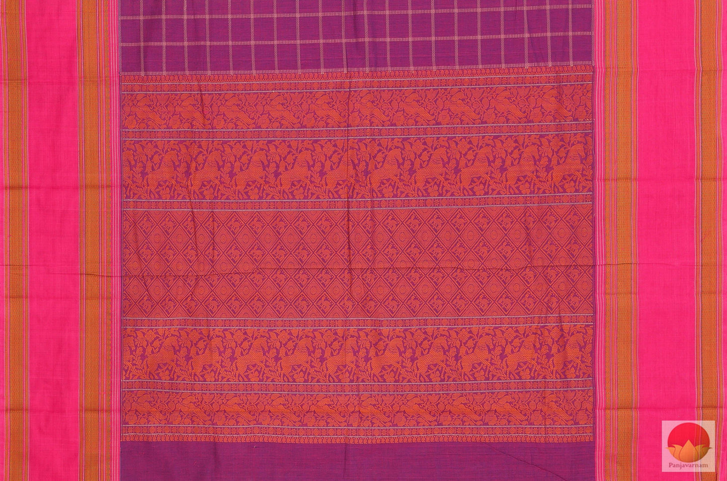 Handwoven Cotton Saree - KC - 20755 - 02 Archives - Cotton Saree - Panjavarnam