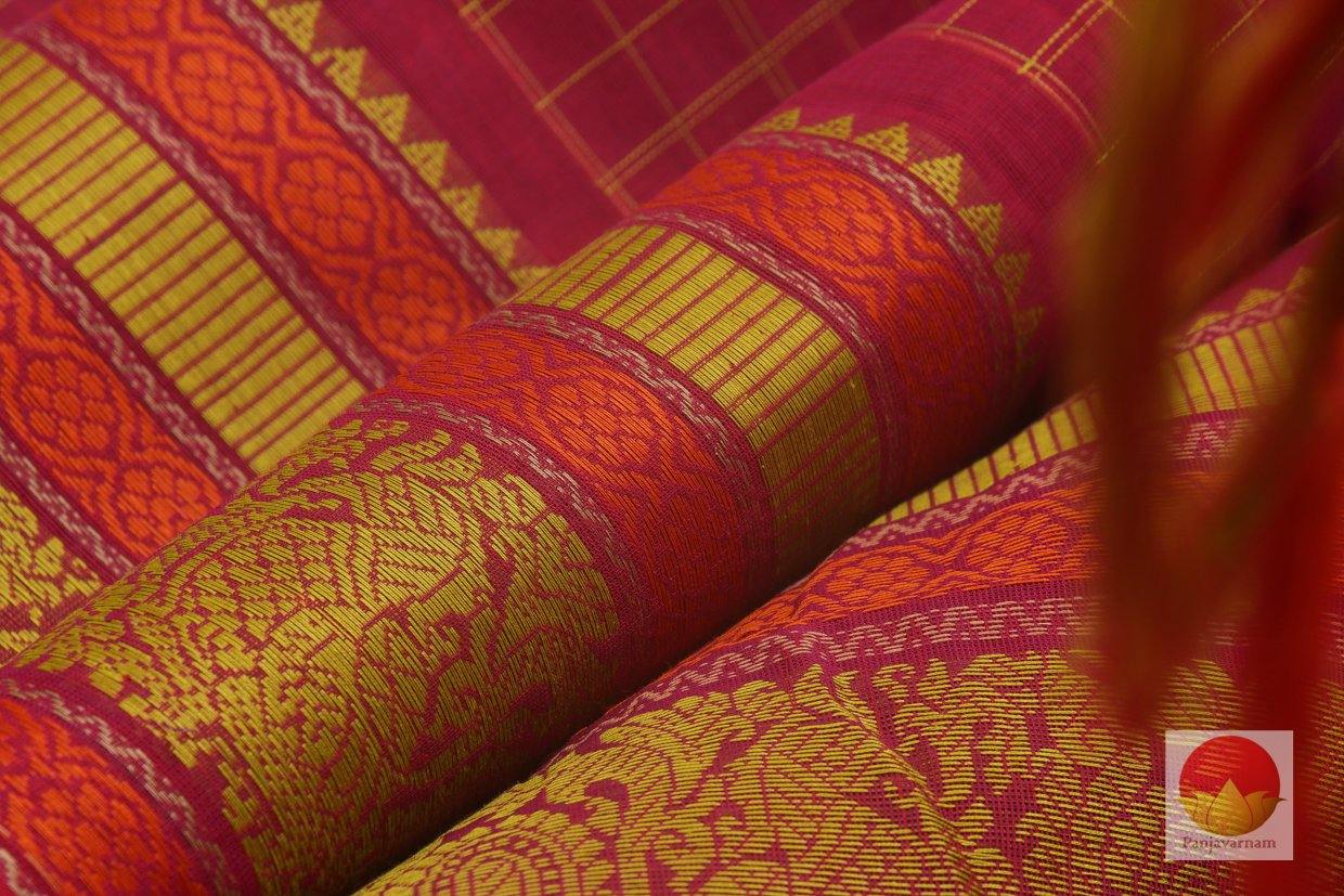 Handwoven Cotton Saree - KC 211 - Archives - Cotton Saree - Panjavarnam