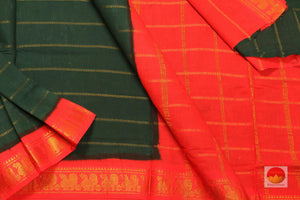 Handwoven Cotton Saree - PC 01 - Cotton Saree - Panjavarnam PC 01