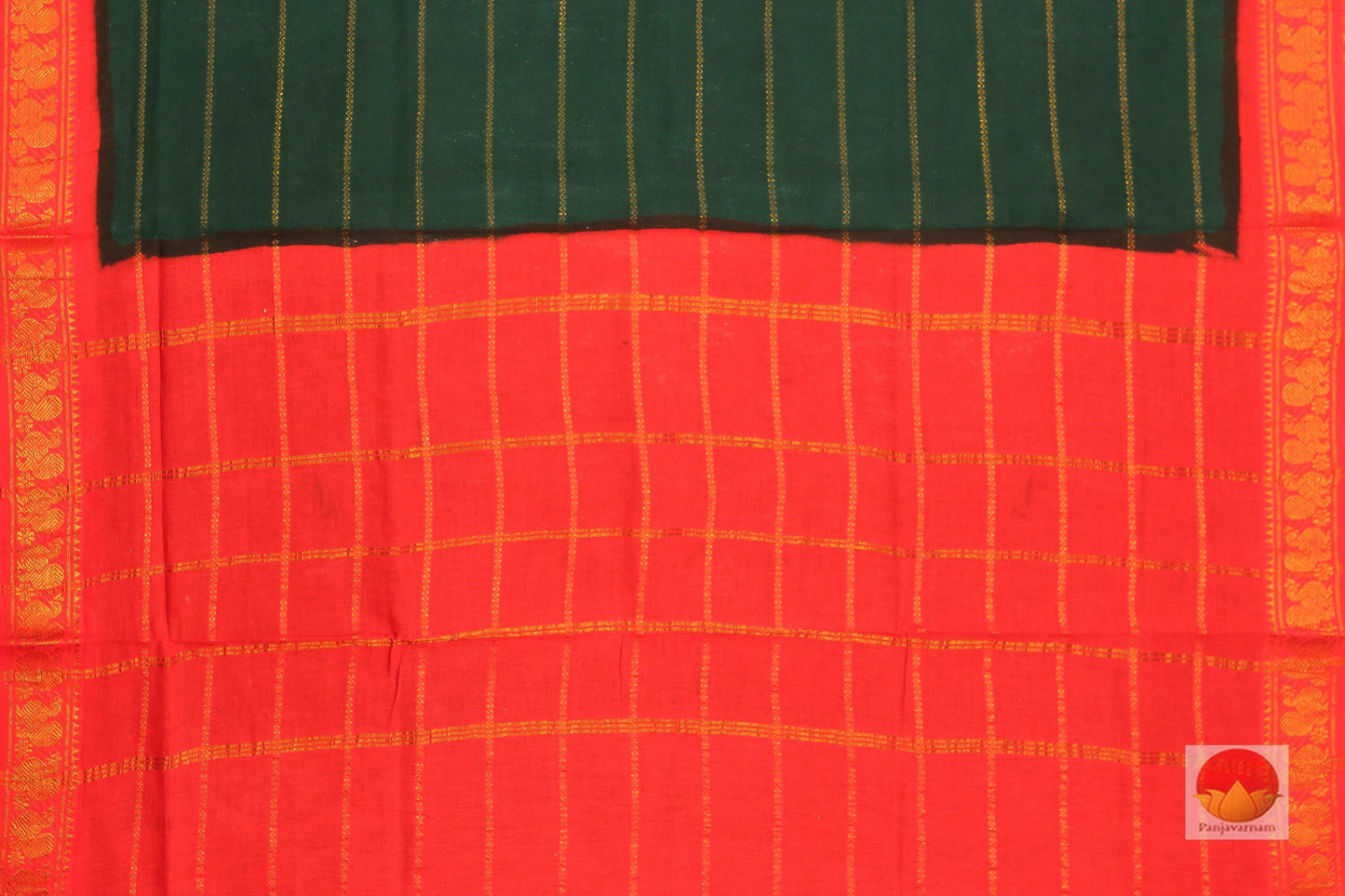 Handwoven Cotton Saree - PC 01 - Cotton Saree - Panjavarnam PC 01