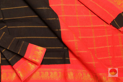 Handwoven Cotton Saree - PC 03 - Cotton Saree - Panjavarnam PC 03