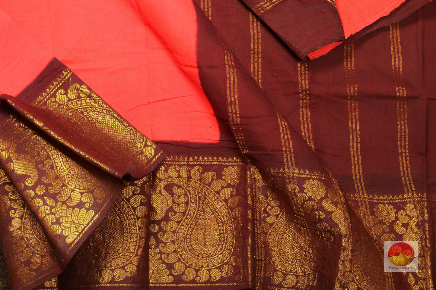 Handwoven Cotton Saree - PC 04 - Cotton Saree - Panjavarnam