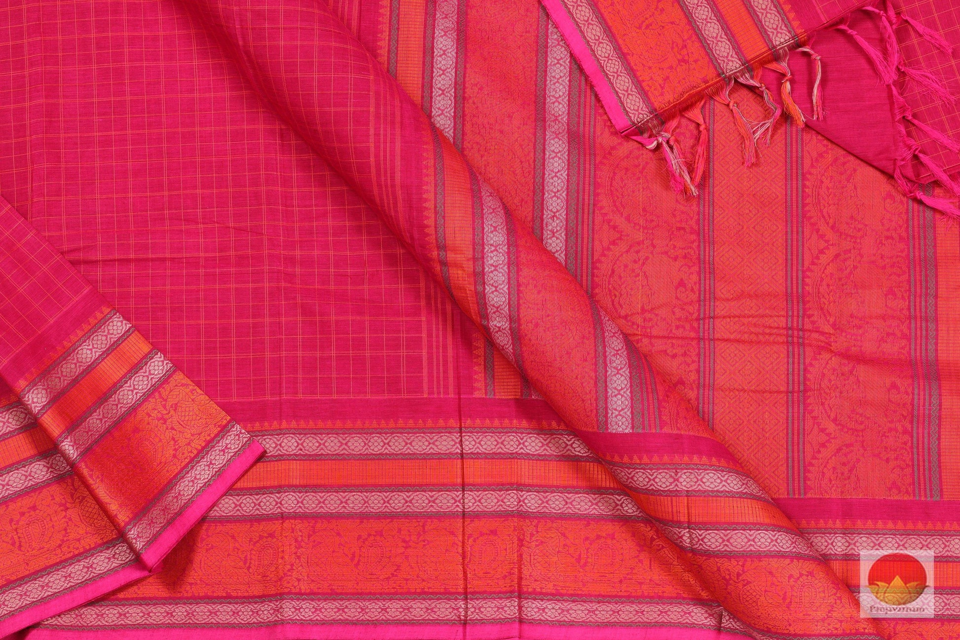 Handwoven Cotton Saree - PC 105 Archives - Cotton Saree - Panjavarnam