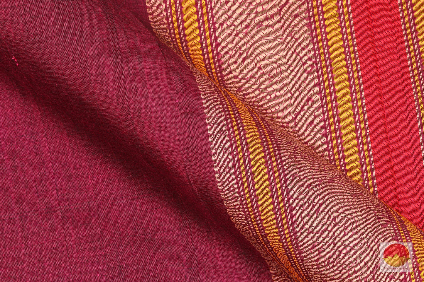 Handwoven Cotton Saree - PC 106 - Cotton Saree - Panjavarnam