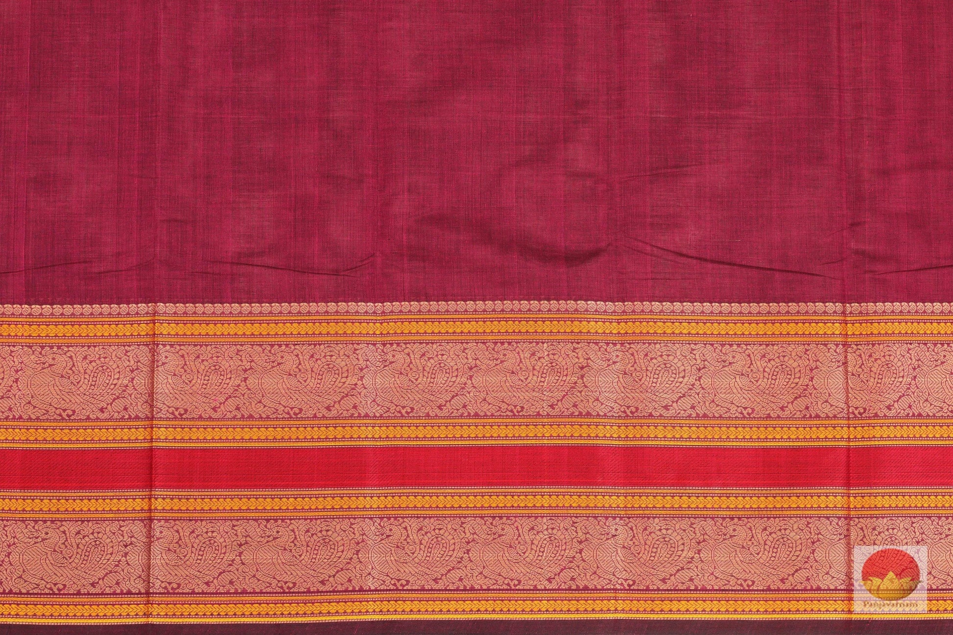 Handwoven Cotton Saree - PC 106 - Cotton Saree - Panjavarnam