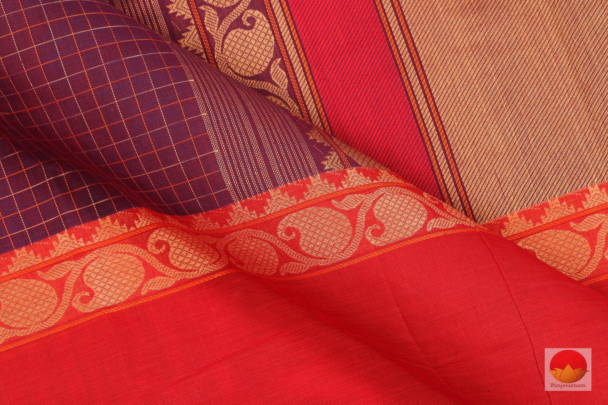 Handwoven Cotton Saree - PC 111 - Archives - Cotton Saree - Panjavarnam