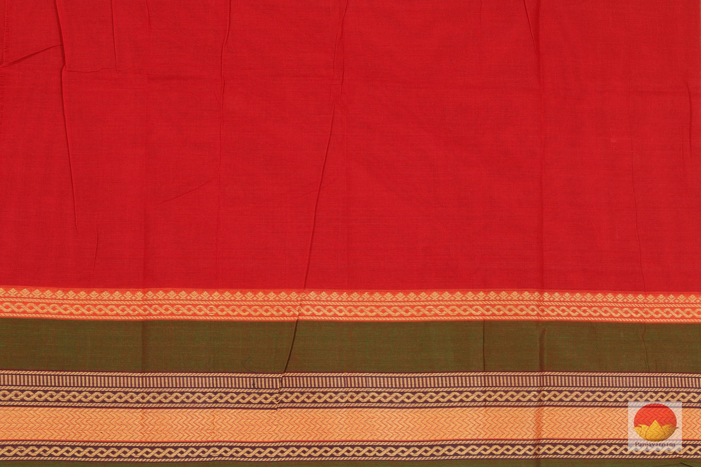 Handwoven Cotton Saree - PC 115 - Cotton Saree - Panjavarnam