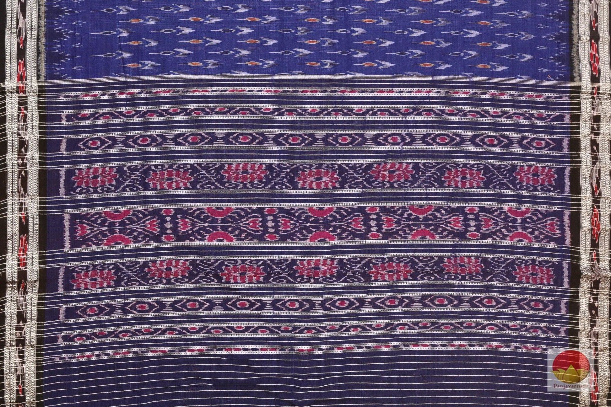 Handwoven Cotton Saree - Sambalpuri - SC 04 - Cotton Saree - Panjavarnam sc 04