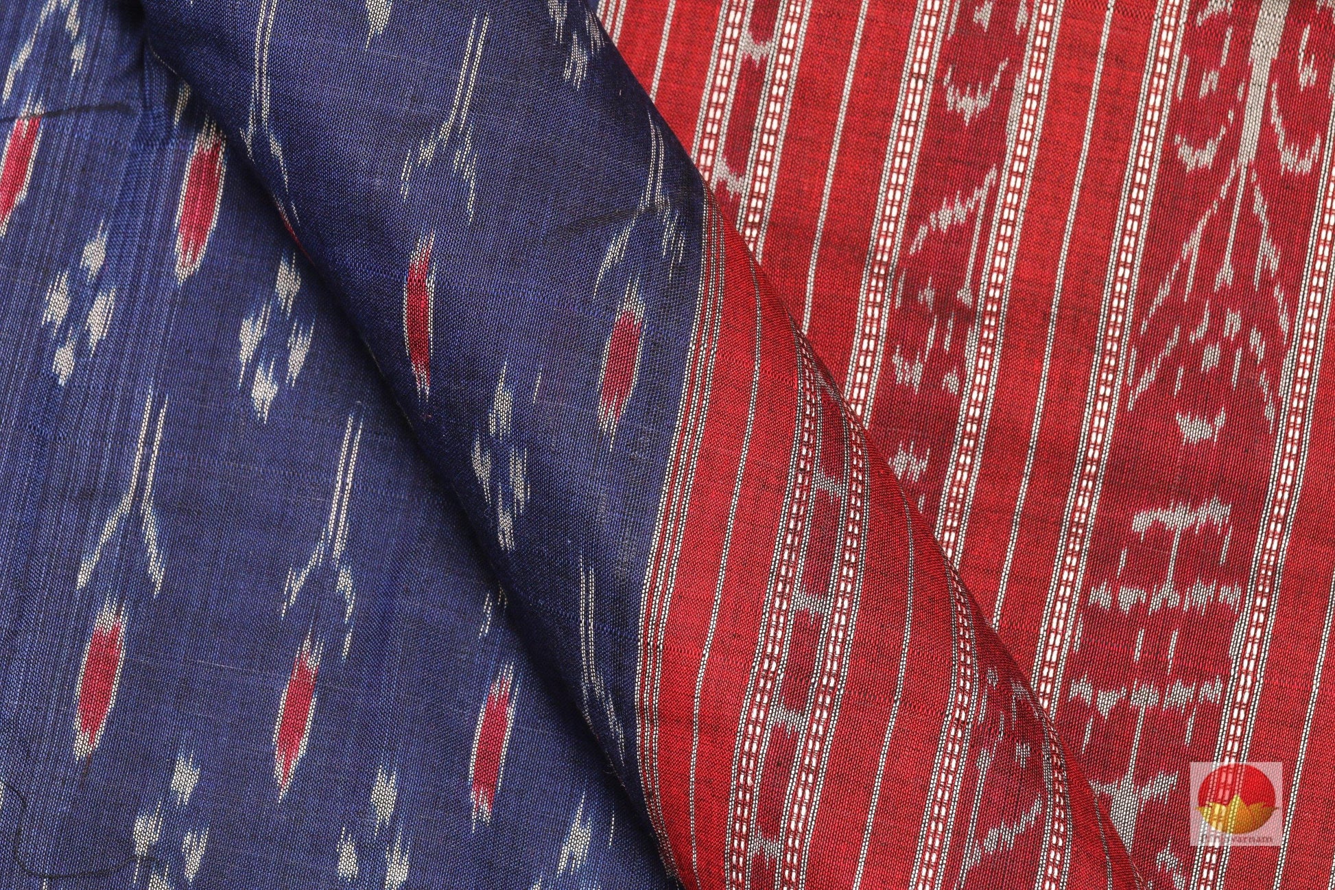 Handwoven Cotton Saree - Sambalpuri - SC 09 - Cotton Saree - Panjavarnam SC 09