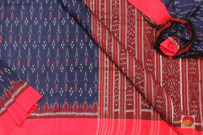 Handwoven Cotton Saree - Sambalpuri - SC 09 - Cotton Saree - Panjavarnam SC 09