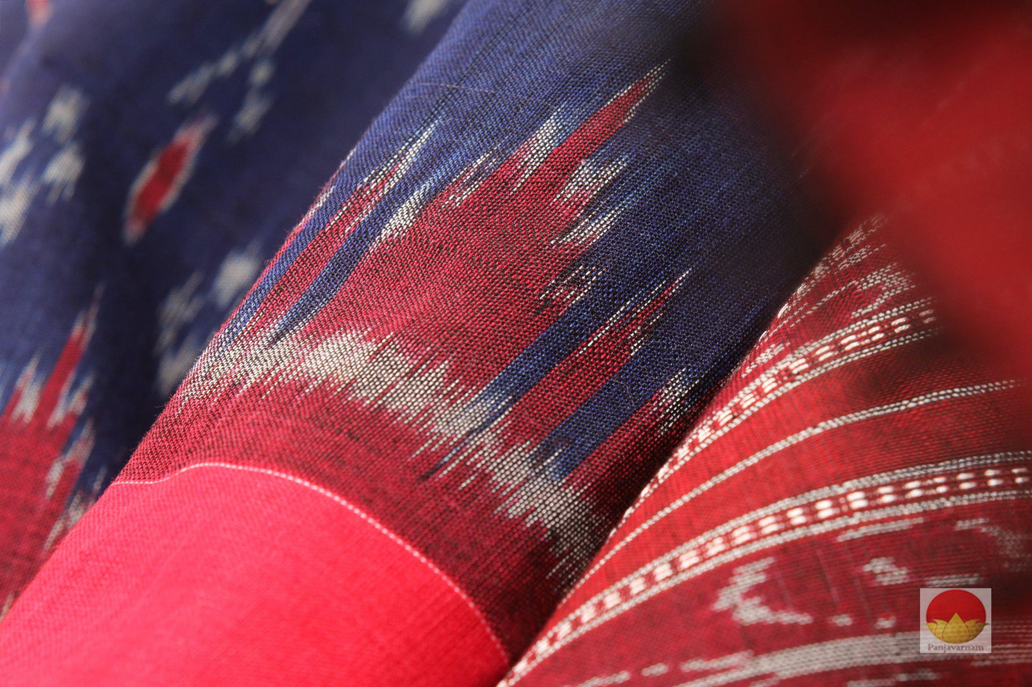 Handwoven Cotton Saree - Sambalpuri - SC 09 - Cotton Saree - Panjavarnam SC 09