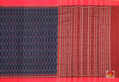 Handwoven Cotton Saree - Sambalpuri - SC 09 - Cotton Saree - Panjavarnam SC 09