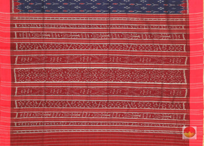 Handwoven Cotton Saree - Sambalpuri - SC 09 - Cotton Saree - Panjavarnam SC 09