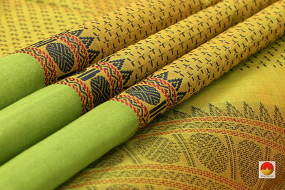 Handwoven Kanchi Silk Cotton Saree - KSC 1014 - Archives - Silk Cotton - Panjavarnam