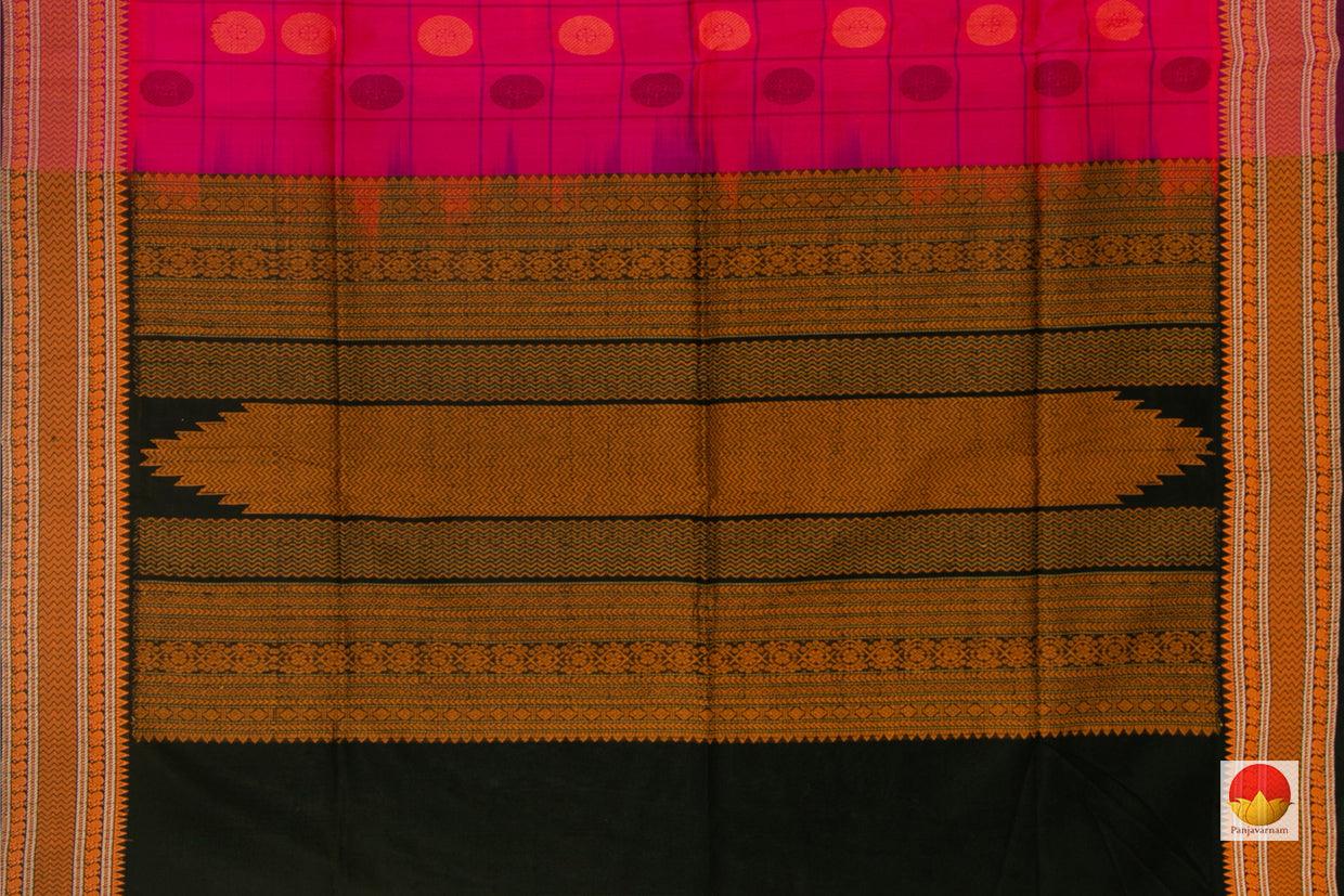 Handwoven -Kanchi Silk Cotton Saree - KSC 1045 - Silk Cotton - Panjavarnam