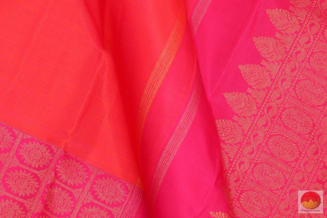 Handwoven Kanchipuram Pure Silk Saree - Pure Zari - PV G 4232 - Archives - Silk Sari - Panjavarnam