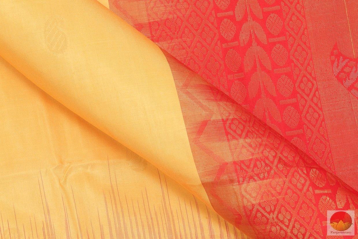 Handwoven Kanchipuram Soft Silk Saree - PV G 4186 - Silk Sari - Panjavarnam