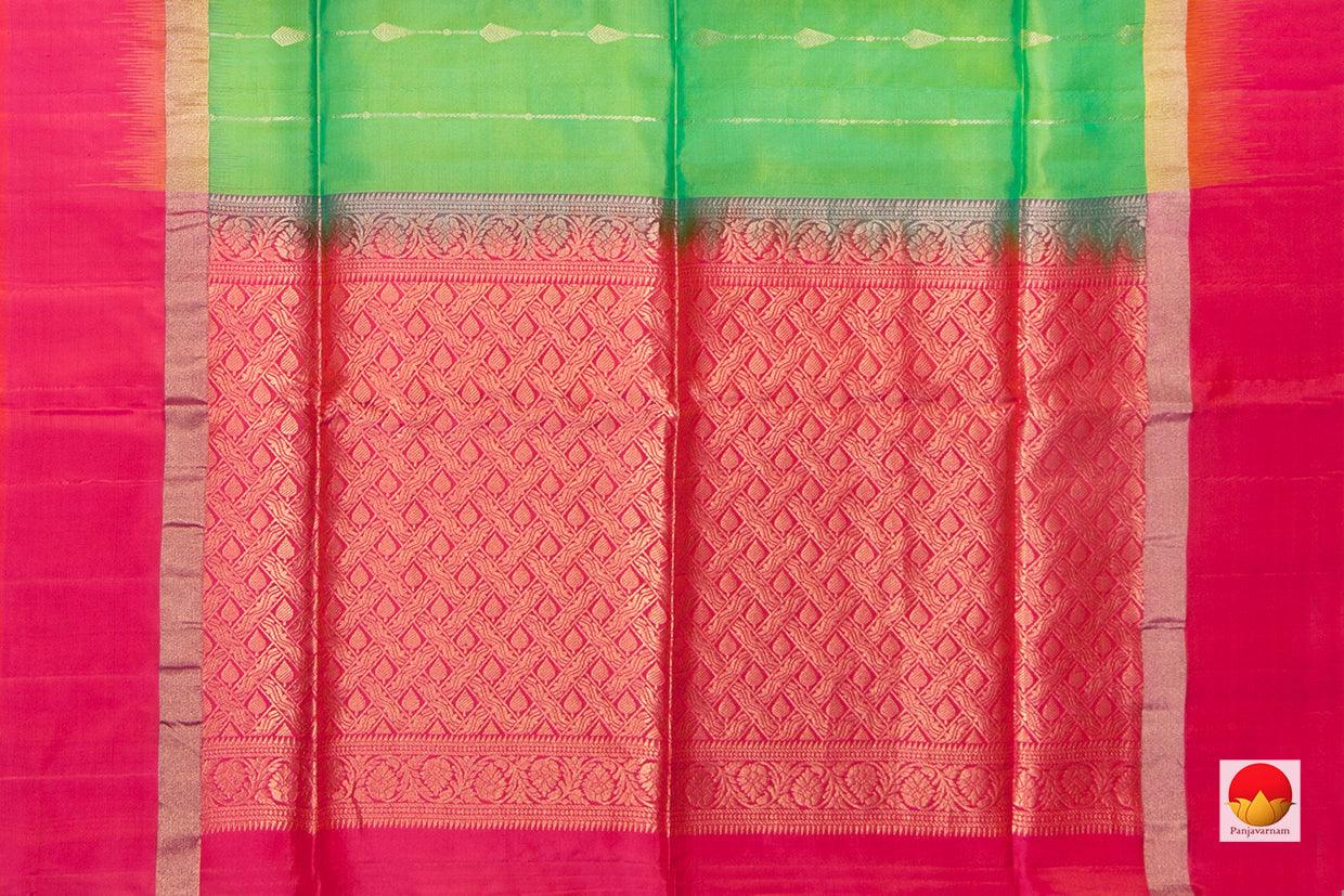 Handwoven Kanchipuram Soft Silk Saree - PV SRI 5417 - Silk Sari - Panjavarnam