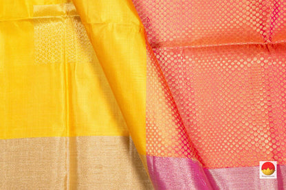 Handwoven Kanchipuram Soft Silk Saree - PV SRI 5425 - Silk Sari - Panjavarnam