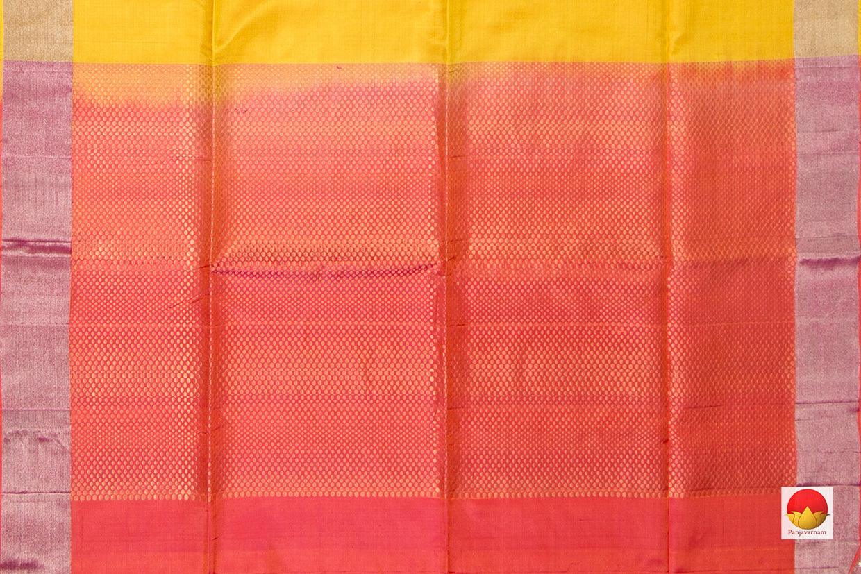 Handwoven Kanchipuram Soft Silk Saree - PV SRI 5425 - Silk Sari - Panjavarnam
