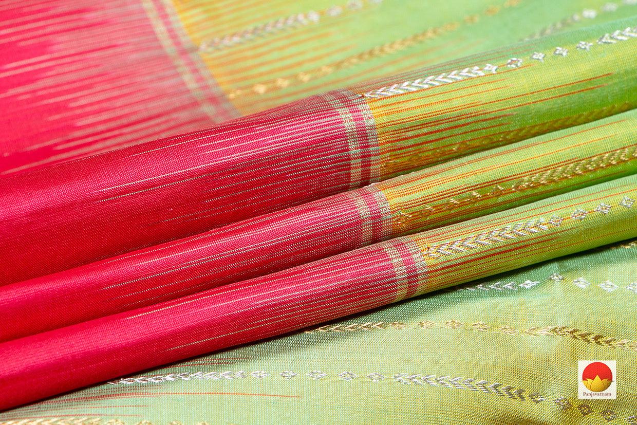 Handwoven Kanchipuram Soft Silk Saree - PV SRI 5451 - Silk Sari - Panjavarnam