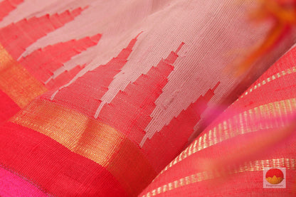Handwoven Kanjivaram - Jute Silk Saree - PVASB 43 Archives - Silk Sari - Panjavarnam