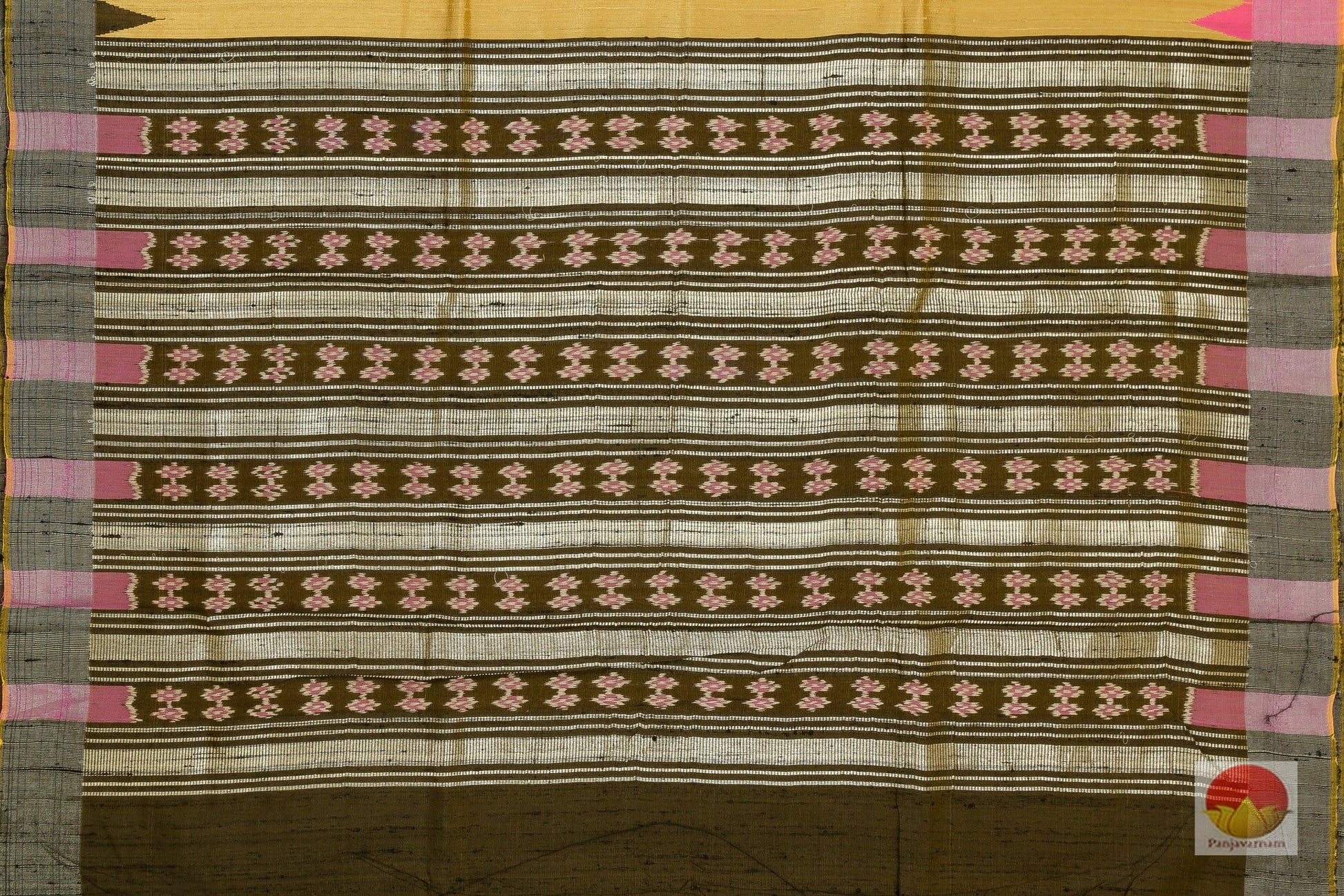 Handwoven Kanjivaram - Jute Silk Saree - PVASB 44 Archives - Silk Sari - Panjavarnam