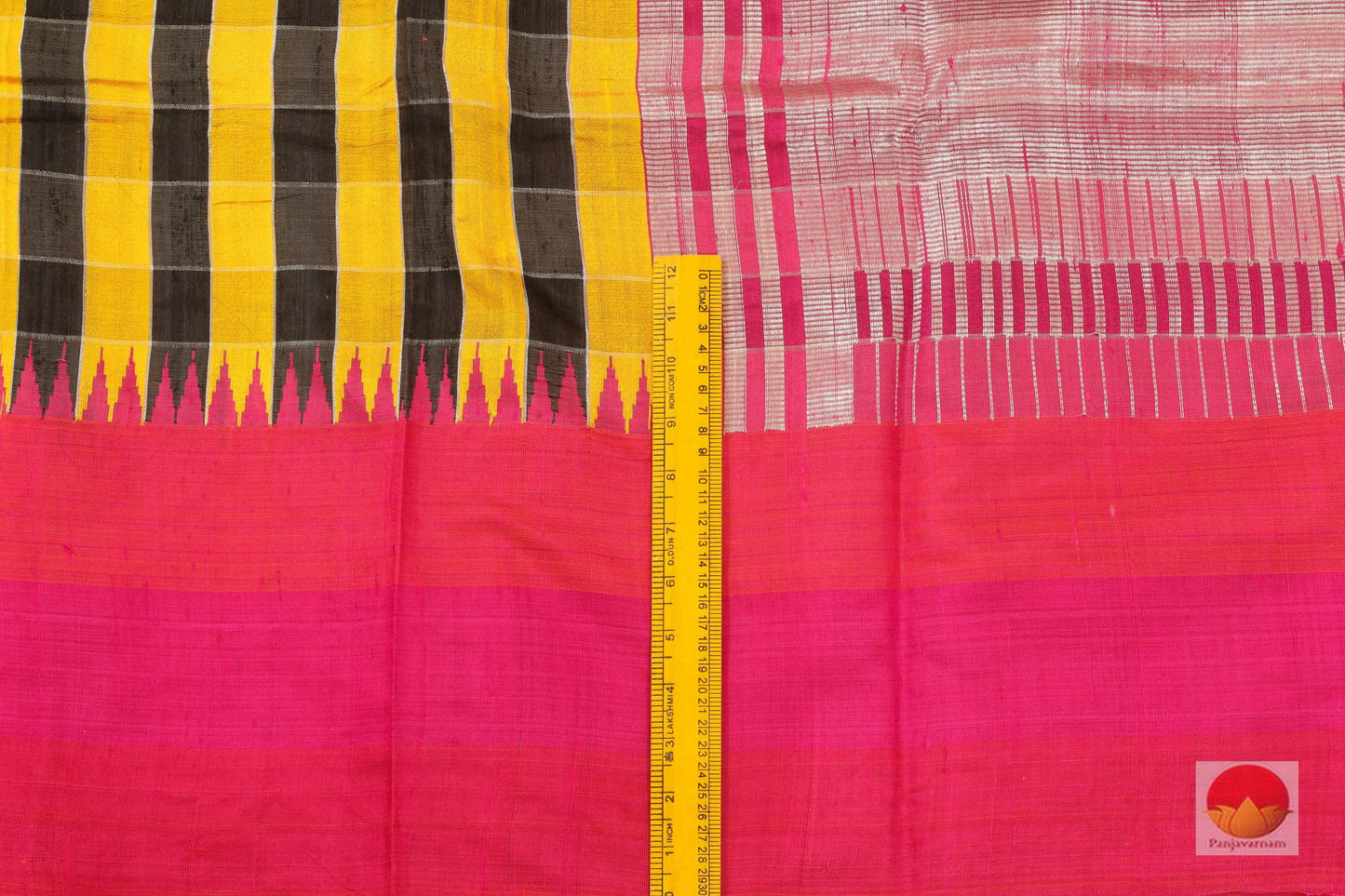 Handwoven Kanjivaram - Jute Silk Saree - PVASB 53 Archives - Silk Sari - Panjavarnam