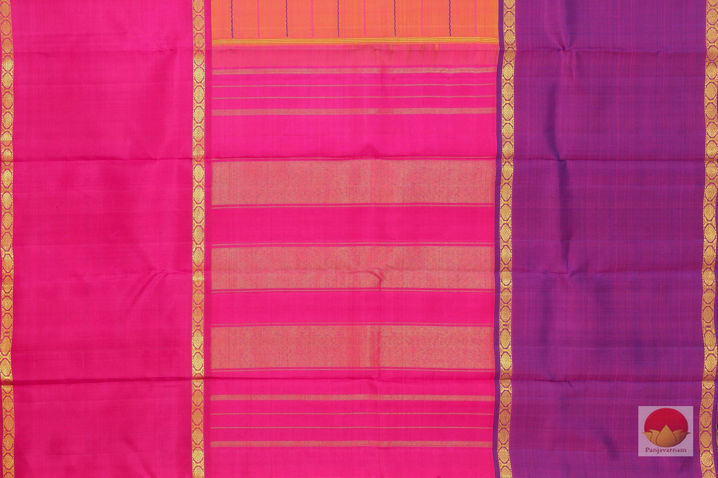 Handwoven Kanjivaram Pure Silk Saree - Pure Silk -Mubbagam - PVG 4029 Archives - Silk Sari - Panjavarnam