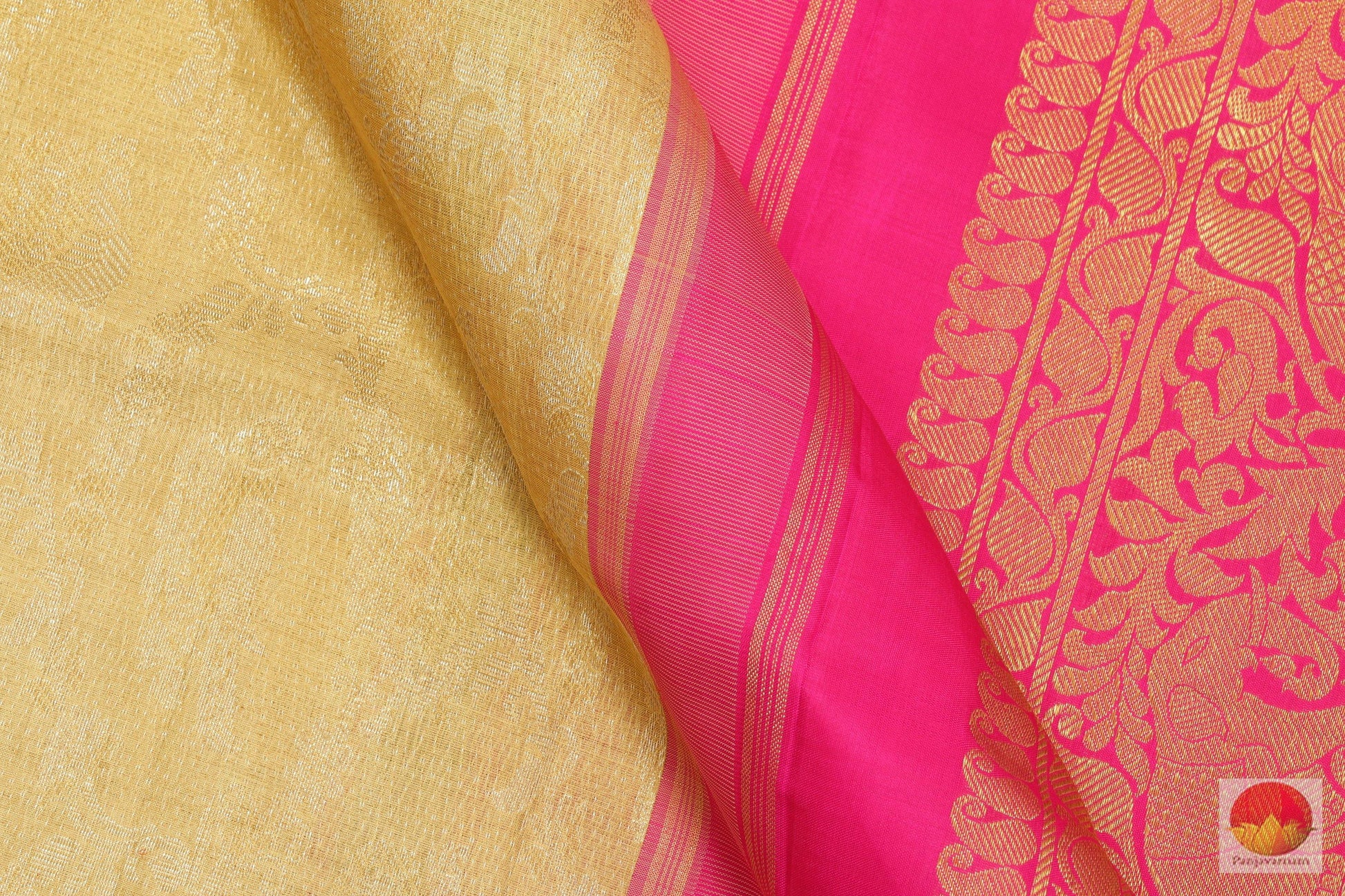 Handwoven Kanjivaram Pure Silk Saree - Pure Silk - Pure Zari - PV SVS 2069 Archives - Silk Sari - Panjavarnam